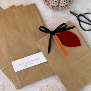 Brown Paper / Kraft Block Bottom Bag