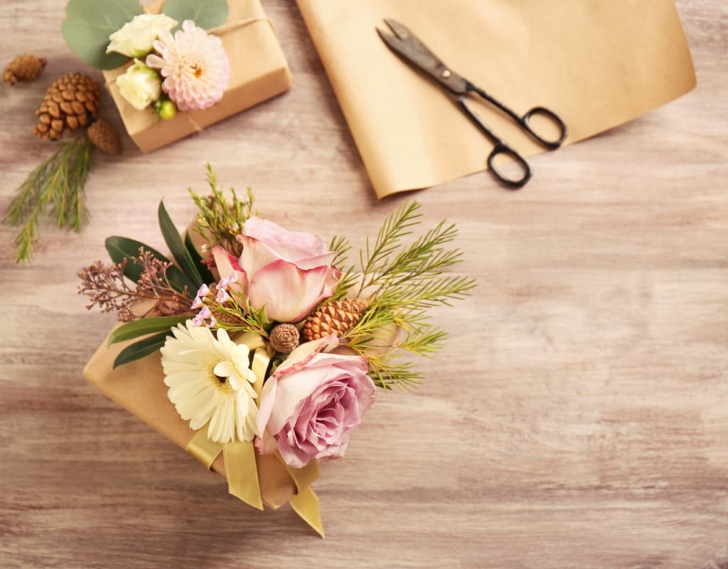 Artificial Flower Bouquet Rose, Hydrangea, Peony, & Dahlia Blush Pale Pink  Everlasting Flowers in Cellophane Gift Wrap With Ribbon Tie - Etsy