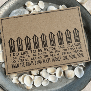 Beside the Seaside Postcard