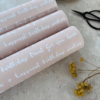 Birthday Words Pink Gift Wrap - Image 2
