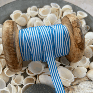Seaside Stripe Blue Ribbon