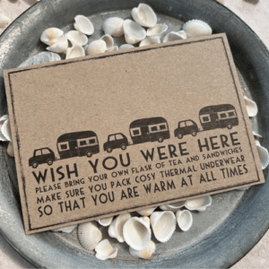 Wish you were here Postcard