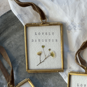 Lovely Daughter Floral Keepsake