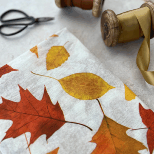 Fallen Leaves Autumn Tissue Paper