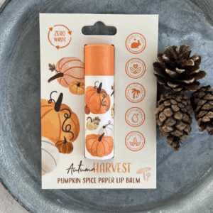 Pumpkin Spice Paper Tube Lip Balm