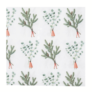 Festive Spruce & Eucalyptus Napkins