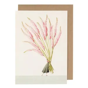 Foxtails Greetings Card