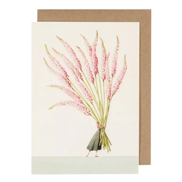 Foxtails Greetings Card