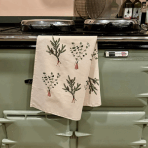 Spruce & Eucalyptus Tea Towel