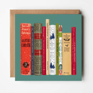 Christmas Books Greetings Card