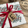 Alphabet Letter Kraft Luggage Tag - Image 2