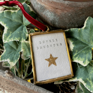 Family and Friends Star Hanging Keepsake - Due Soon
