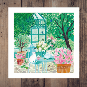 Blossom Garden Greetings Card