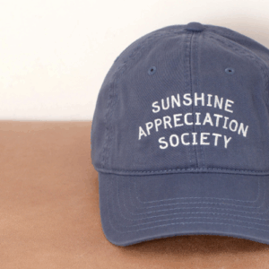 Sunshine Appreciation Society - Cotton Baseball Cap