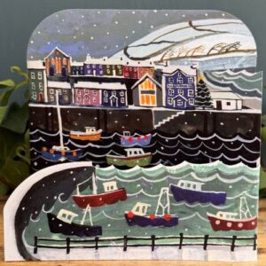 Aberaeron Concertina Christmas Card