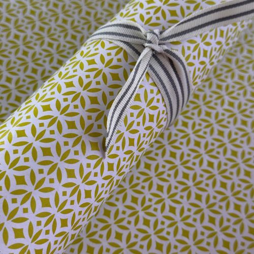Chartreuse & Cerise Blossom Double Sided Gift Wrap Pack - Image 4