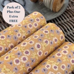 Bold Roses & Garden Ditsy Double Sided Gift Wrap Pack