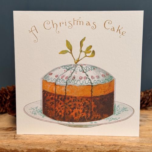 A Christmas Cake Card Pack