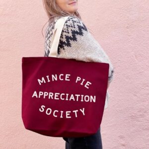 Mince Pie Appreciation Society Tote Bag