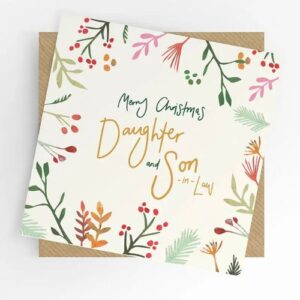 Daughter and Son in Law Christmas Card