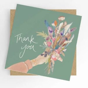 Bunch of Flowers Thank You Card